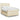 Pat box spring cu saltea, crem, 140x200 cm, textil