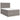 Pat box spring cu saltea, gri taupe, 140x200 cm, textil