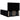 Pat box spring cu saltea, negru, 140x200 cm, textil