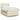 Pat continental cu saltea, crem, 140x200 cm, material textil