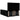 Pat box spring cu saltea, negru, 140x200 cm, textil