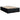Pat box spring cu saltea, negru, 140x200 cm, textil