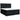 Pat box spring cu saltea, negru, 180x200 cm, catifea