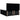 Pat box spring cu saltea, negru, 180x200 cm, catifea