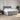 Pat continental, gri deschis, 180x200 cm, material textil