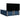 Pat box spring cu saltea, albastru, 180x200 cm, material textil