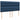 Pat box spring cu saltea, albastru, 180x200 cm, material textil