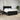 Pat box spring cu saltea, negru, 200x200 cm, textil