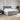 Pat box spring cu saltea, gri deschis, 200x200 cm, textil