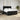 Pat box spring cu saltea, negru, 200x200 cm, textil
