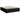 Pat box spring cu saltea, negru, 200x200 cm, textil