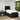 Pat box spring cu saltea, negru, 80x200 cm, textil
