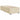 Pat box spring cu saltea, crem, 80x200 cm, textil