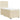Pat box spring cu saltea, crem, 90x200 cm, textil