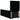 Pat box spring cu saltea, negru, 90x200 cm, textil