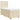Pat box spring cu saltea, crem, 100x200 cm, textil