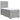 Pat box spring cu saltea, gri deschis, 100x200 cm, textil