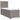 Pat box spring cu saltea, gri taupe, 100x200 cm, textil