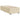 Pat box spring cu saltea, crem, 100x200 cm, textil
