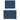 Pat box spring cu saltea, albastru, 100x200 cm, textil