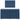 Pat box spring cu saltea, albastru, 120x200 cm, textil