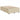 Pat box spring cu saltea, crem, 120x200 cm, textil