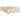 Pat box spring cu saltea, crem, 140x200 cm, textil
