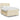 Pat continental cu saltea, crem, 140x200 cm, material textil