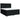 Pat box spring cu saltea, negru, 180x200 cm, catifea