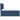 Pat box spring cu saltea, albastru, 200x200 cm, textil