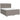 Pat box spring cu saltea, gri taupe, 200x200 cm, textil