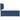 Pat box spring cu saltea, albastru, 200x200 cm, textil