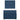 Pat box spring cu saltea, albastru, 80x200 cm, textil