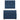 Pat box spring cu saltea, albastru, 80x200 cm, textil