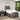 Pat box spring cu saltea, gri taupe, 90x190 cm, textil
