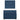 Pat box spring cu saltea, albastru, 90x190 cm, textil