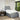 Pat box spring cu saltea, gri deschis, 90x190 cm, textil