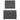 Pat box spring cu saltea, gri închis, 90x200 cm, textil