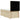 Pat box spring cu saltea, crem, 90x200 cm, textil