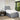 Pat box spring cu saltea, gri deschis, 90x200 cm, textil