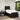 Pat box spring cu saltea, negru, 90x200 cm, textil