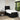 Pat box spring cu saltea, negru, 100x200 cm, textil