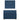 Pat box spring cu saltea, albastru, 100x200 cm, textil