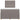 Pat box spring cu saltea, taupe, 120x190 cm material textil