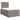 Pat box spring cu saltea, gri taupe, 120x200 cm, textil