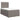 Pat box spring cu saltea, gri taupe, 120x200 cm, textil