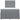 Pat continental cu saltea, gri deschis, 120x200 cm, textil