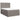 Pat box spring cu saltea, gri taupe, 140x200 cm, textil