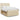 Pat box spring cu saltea, crem, 140x200 cm, textil