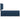 Pat box spring cu saltea, albastru, 140x200 cm, textil